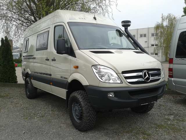 Mercedes sprinter 4x4 camper usato #7